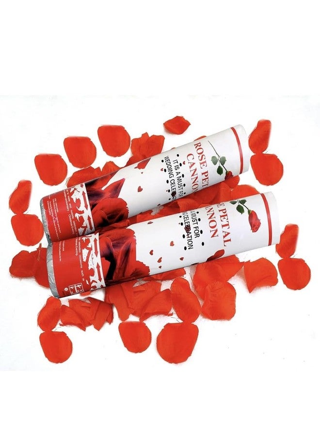 DBRANDY Rose Party Popper Confetti for Celebrations, Birthdays, Weddings, Anniversaries & Christmas (Pack of 2, 30 cm) - Image 3